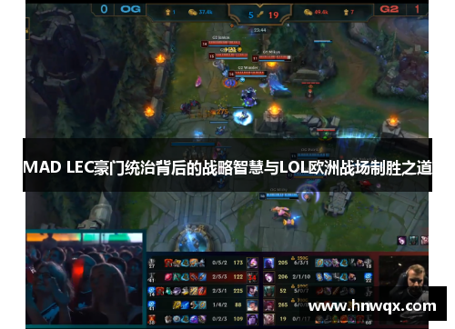 MAD LEC豪门统治背后的战略智慧与LOL欧洲战场制胜之道